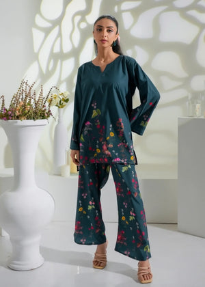 Zauq-e-Rang 🎨🌼 2 Pcs Kurti Set