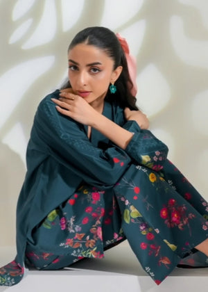 Zauq-e-Rang 🎨🌼 2 Pcs Kurti Set