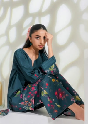 Zauq-e-Rang 🎨🌼 2 Pcs Kurti Set