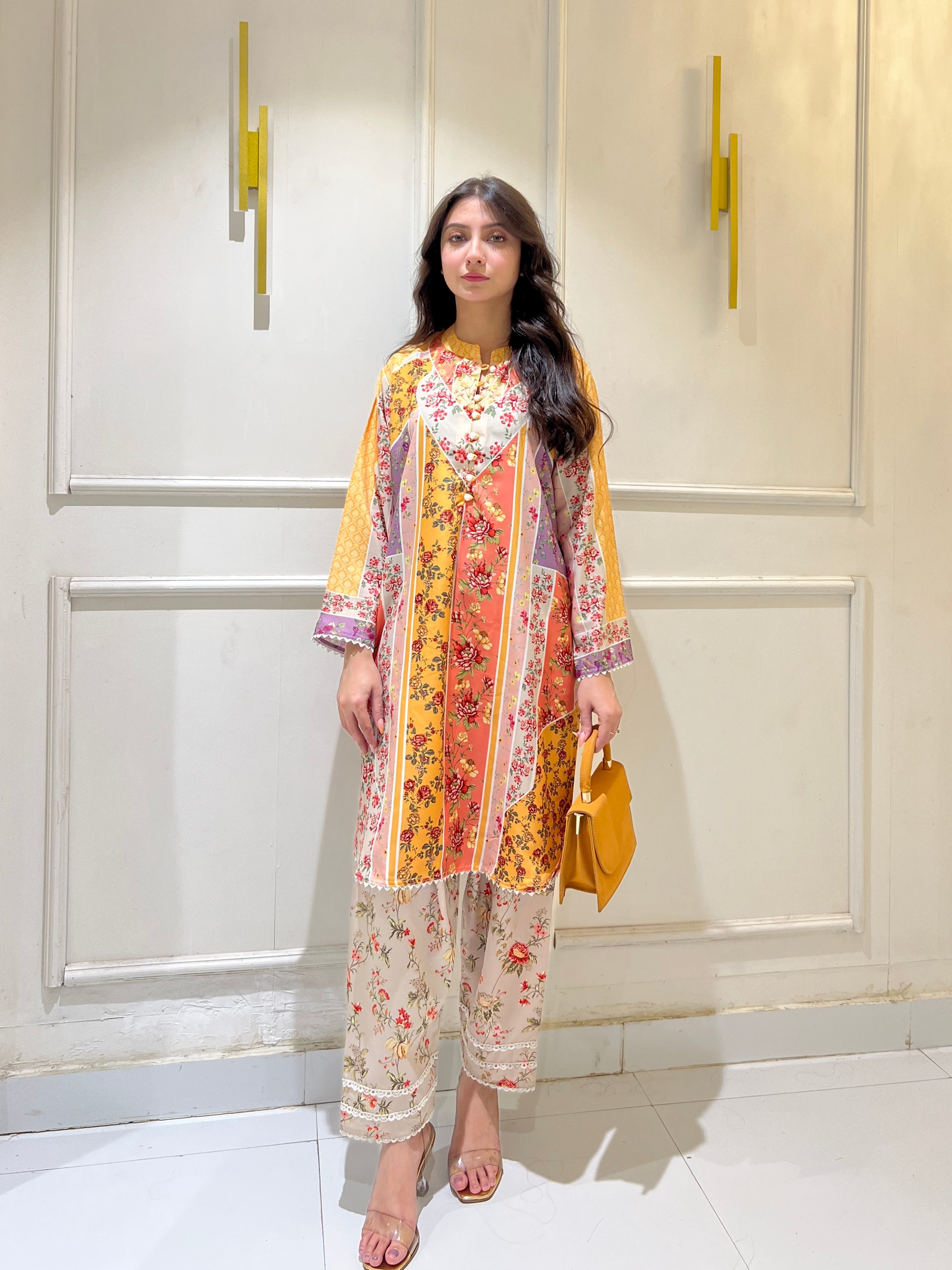 🌈 Satrangi 2-Piece Kurti Set 🌸✨
