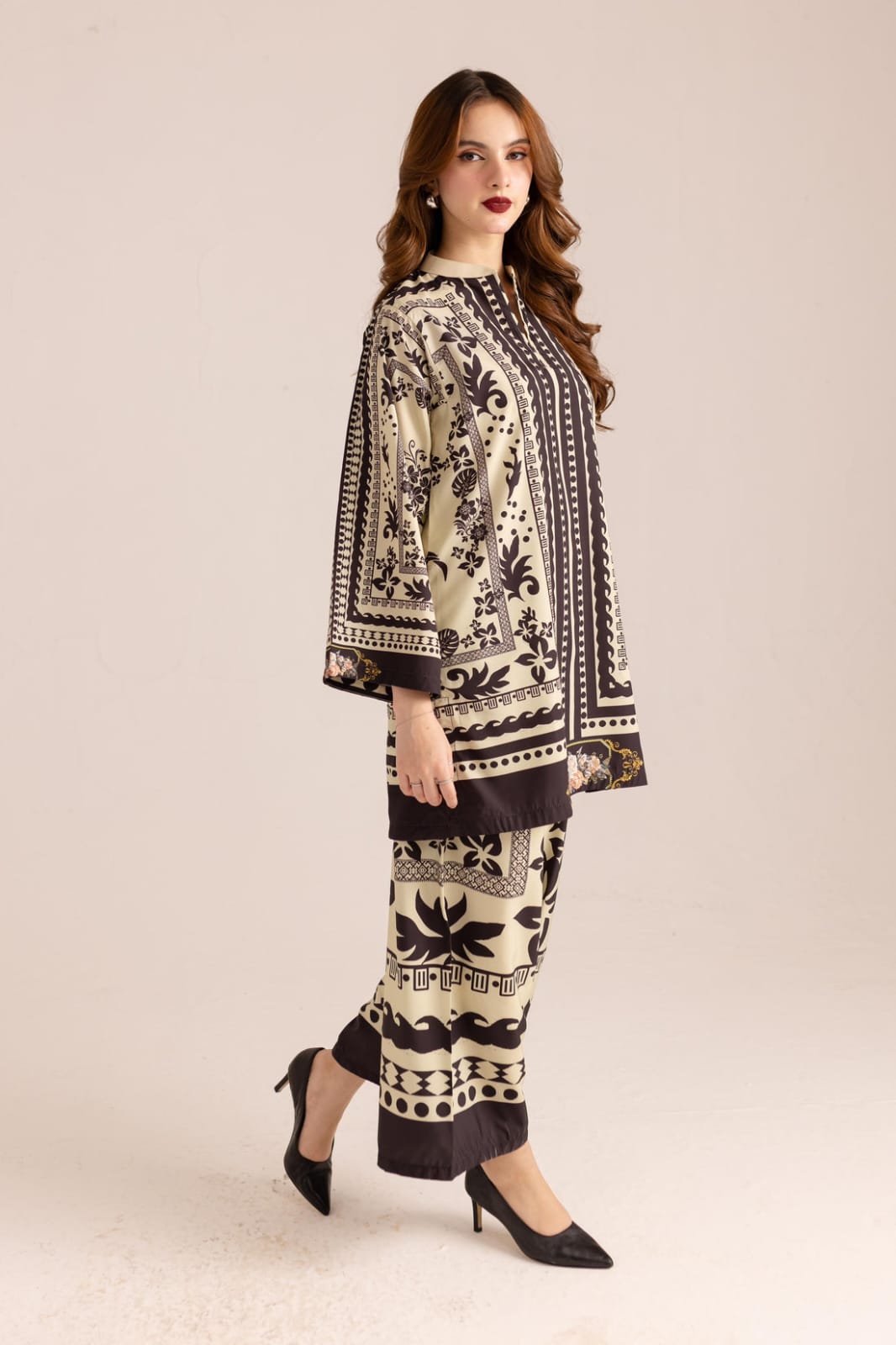 🌟 Naqsh-e-Hayat -Piece Kurti Set 🌟