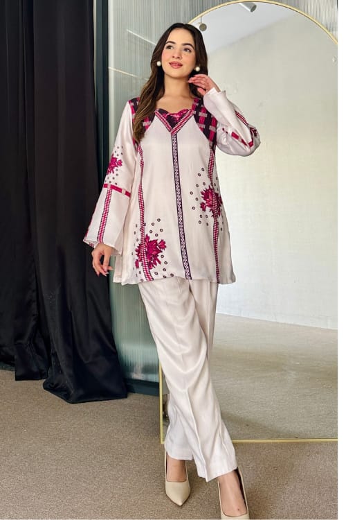 Gulbahar - 2 Pcs Kurti Set 🌷