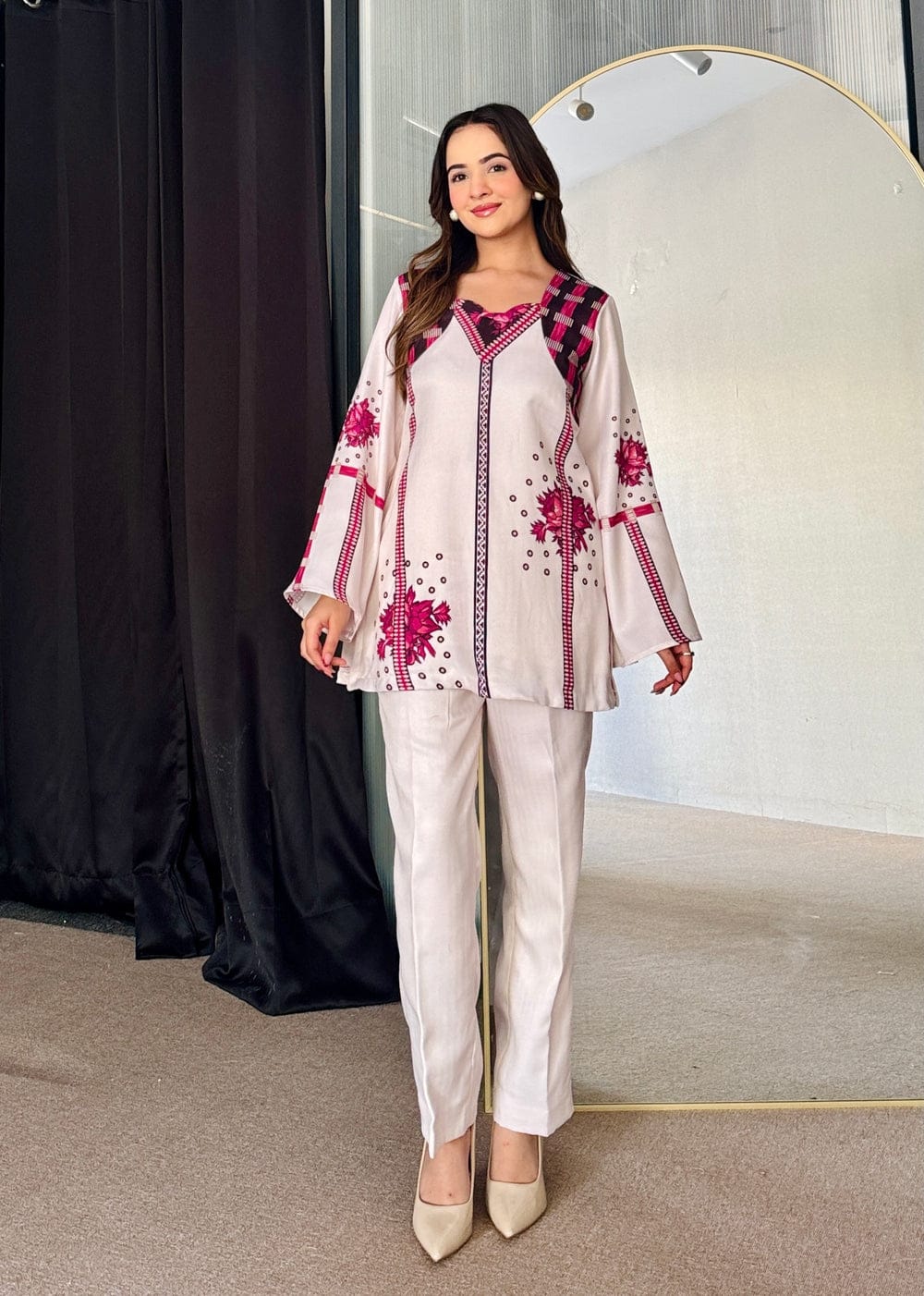 Gulbahar - 2 Pcs Kurti Set 🌷